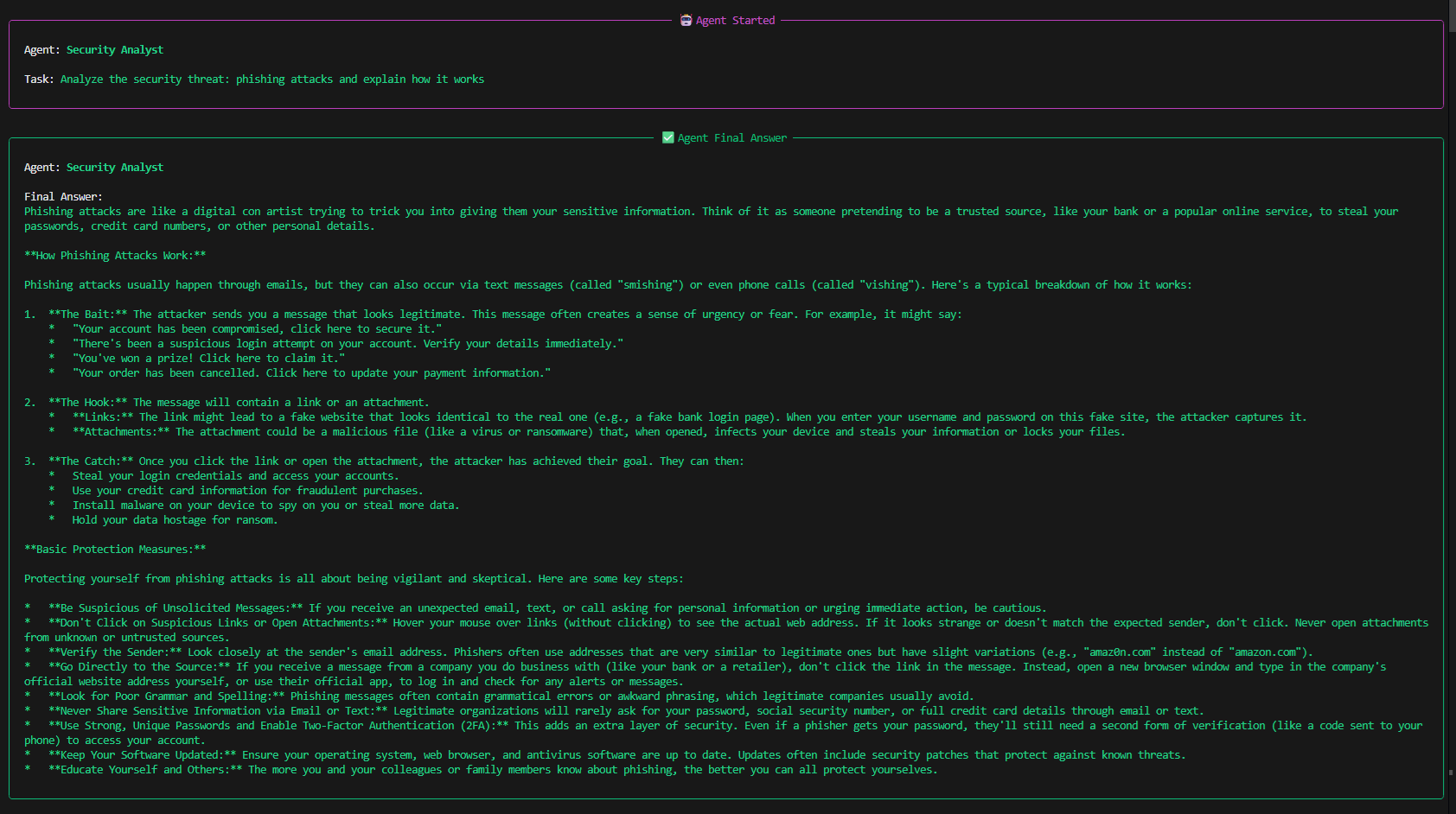 Observability to Defense