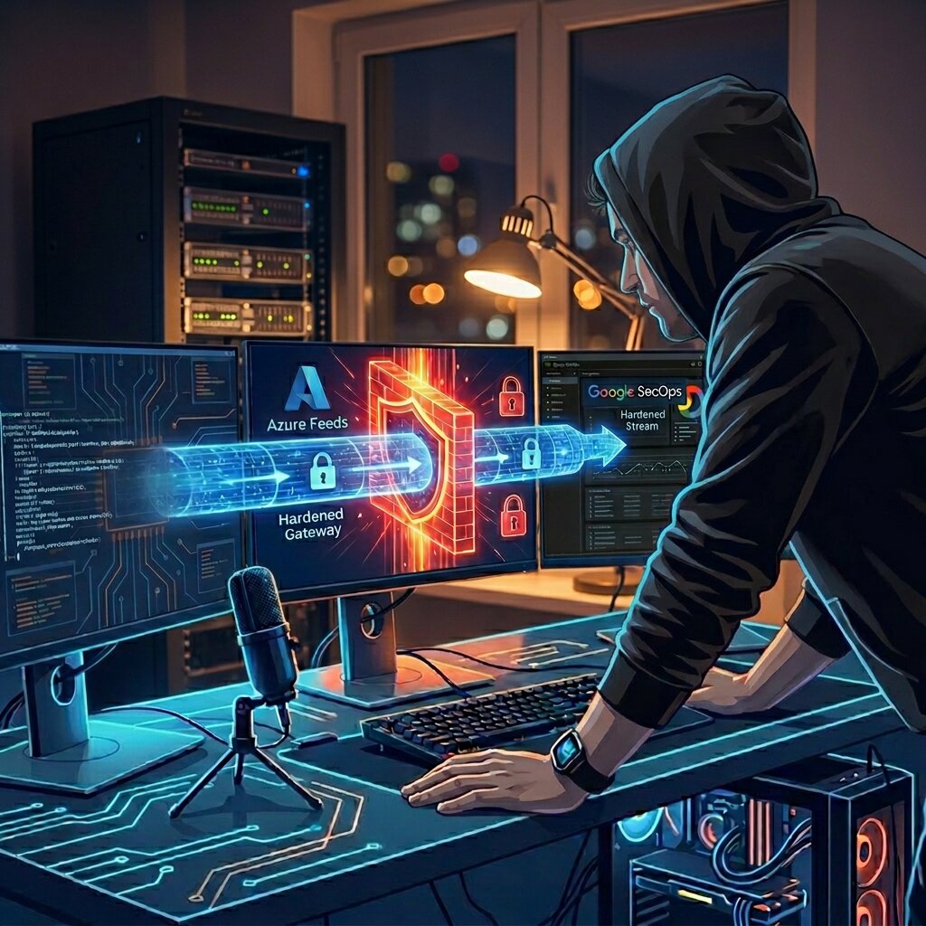 Hardening Azure Feeds Into Google SecOps