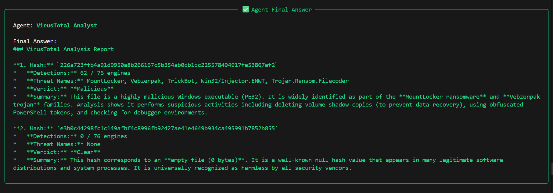 Observability to Defense